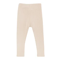 Ribbed Leggings in Bisque