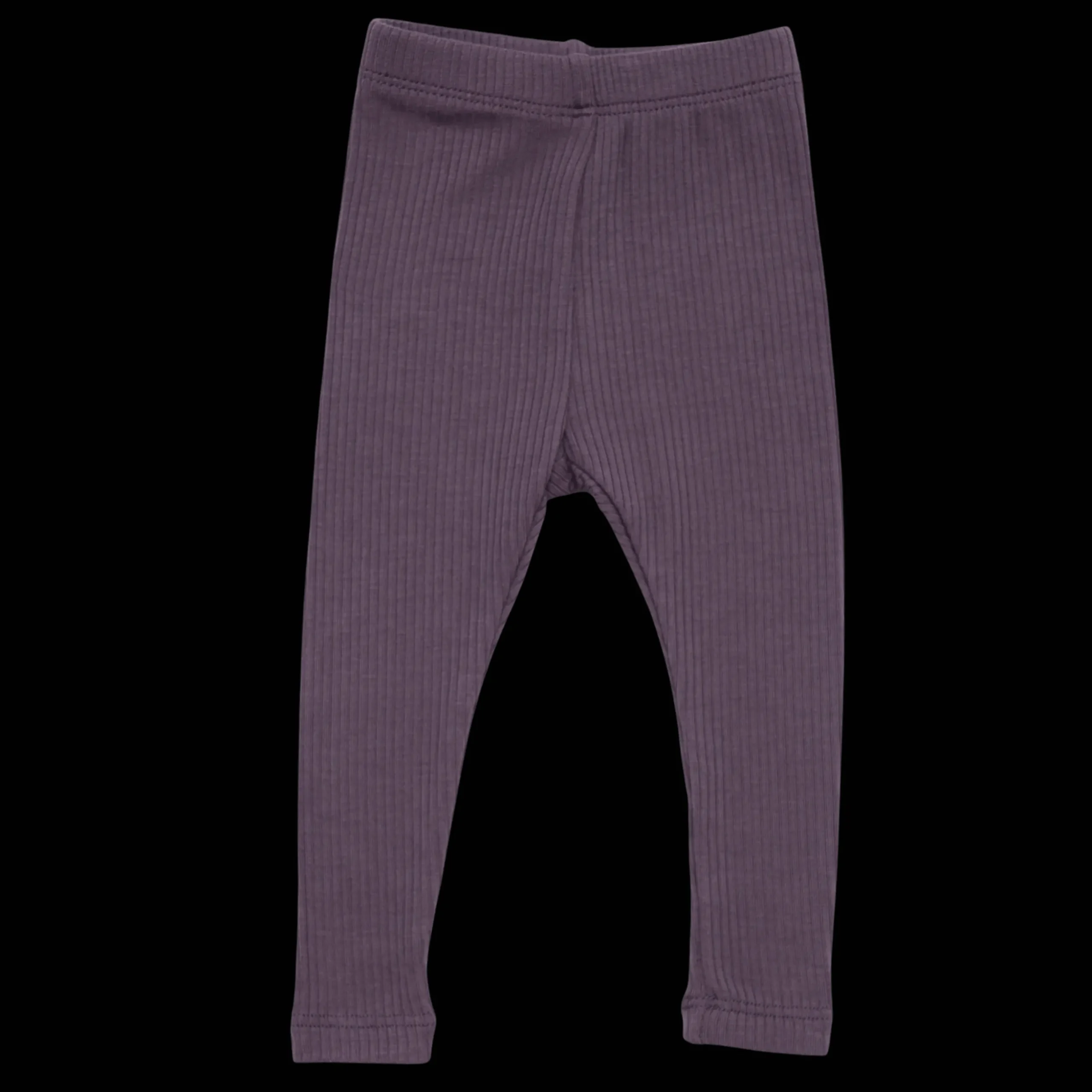 Ribbed Leggings in Currant