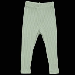 Ribbed Leggings in Thyme