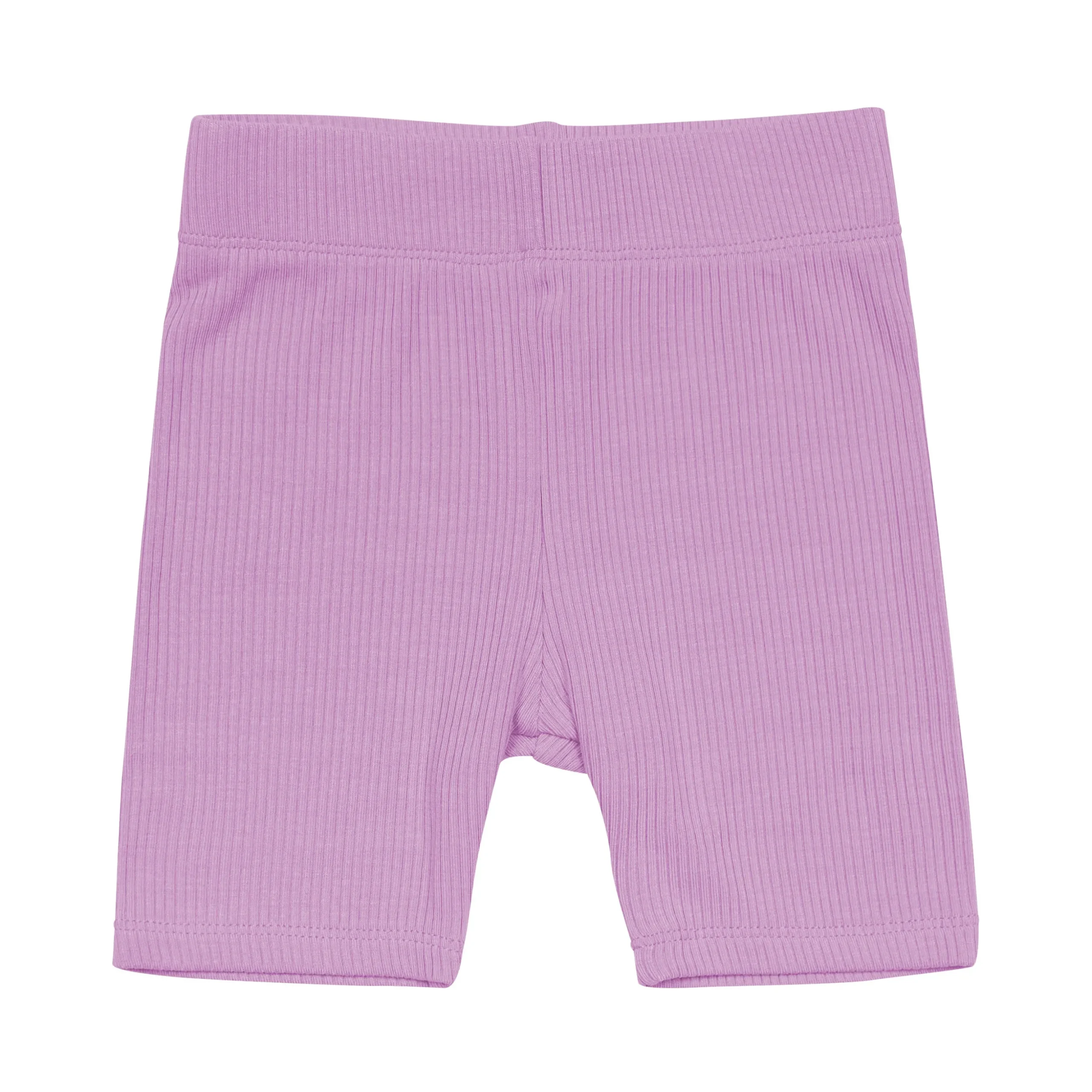Ribbed Toddler Biker Shorts in Poi