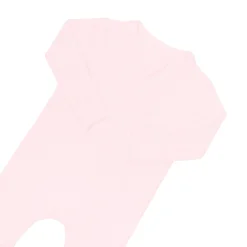 Ribbed Zipper Romper in Sakura