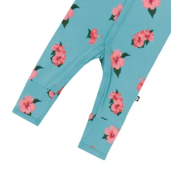 Romper in Hibiscus
