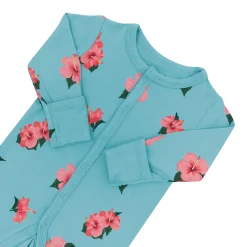 Romper in Hibiscus