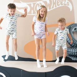 Short Sleeve Pajamas in Fast and Fierce