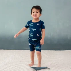 Short Sleeve Pajamas in Humpback