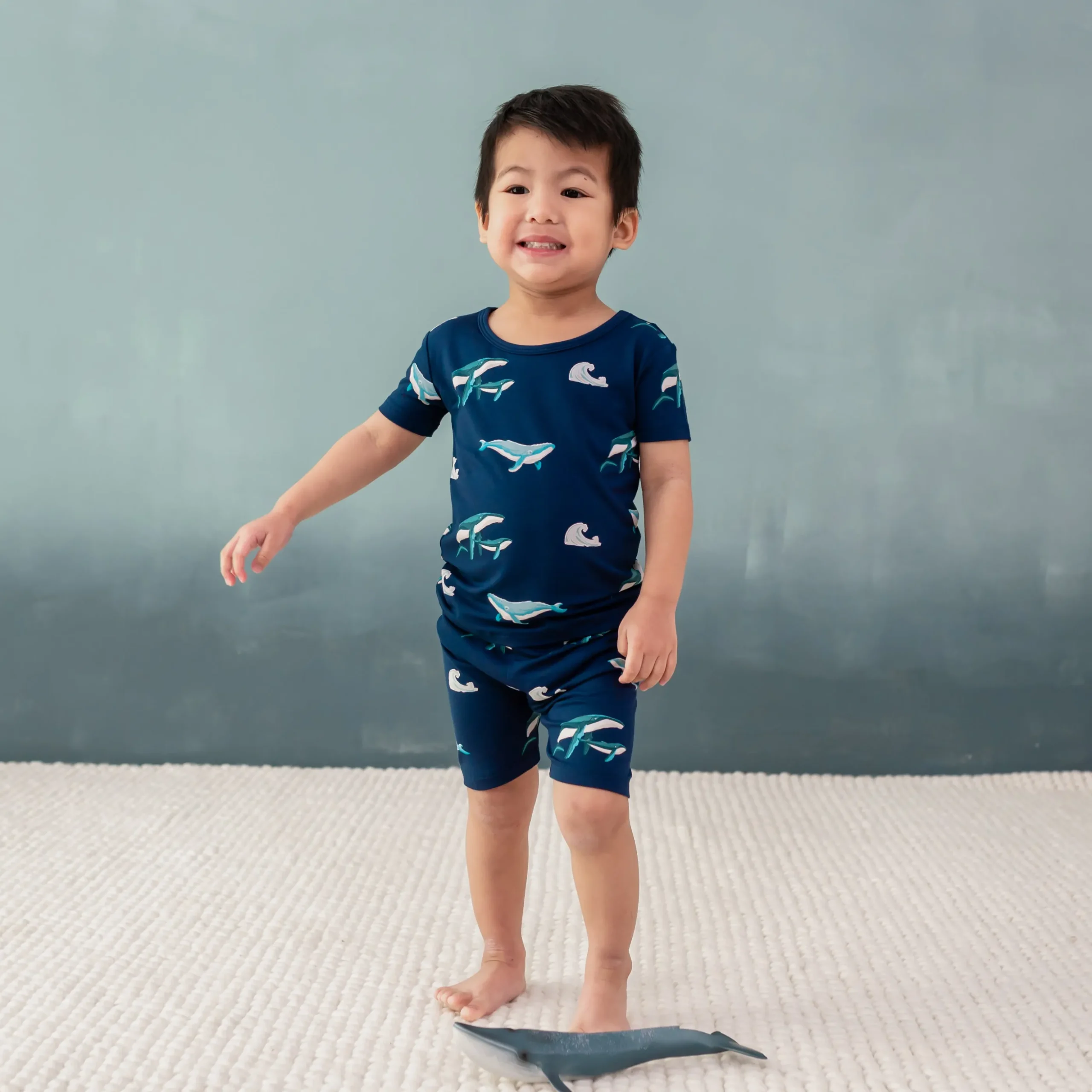 Short Sleeve Pajamas in Humpback