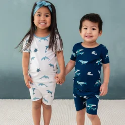 Short Sleeve Pajamas in Humpback