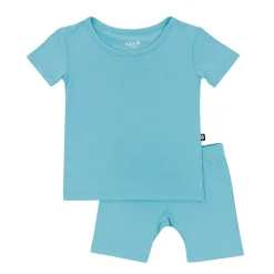Short Sleeve Pajamas in Makai