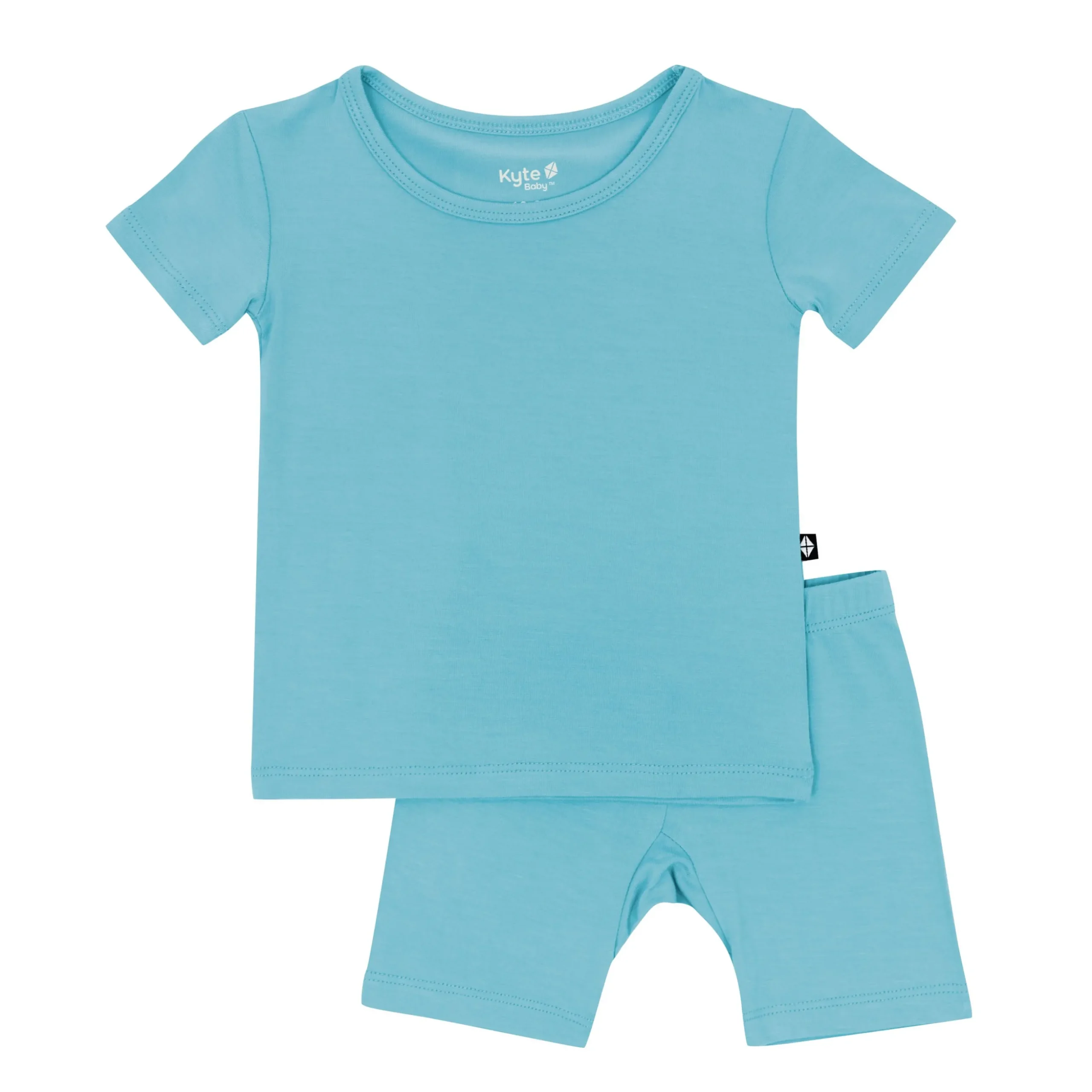 Short Sleeve Pajamas in Makai