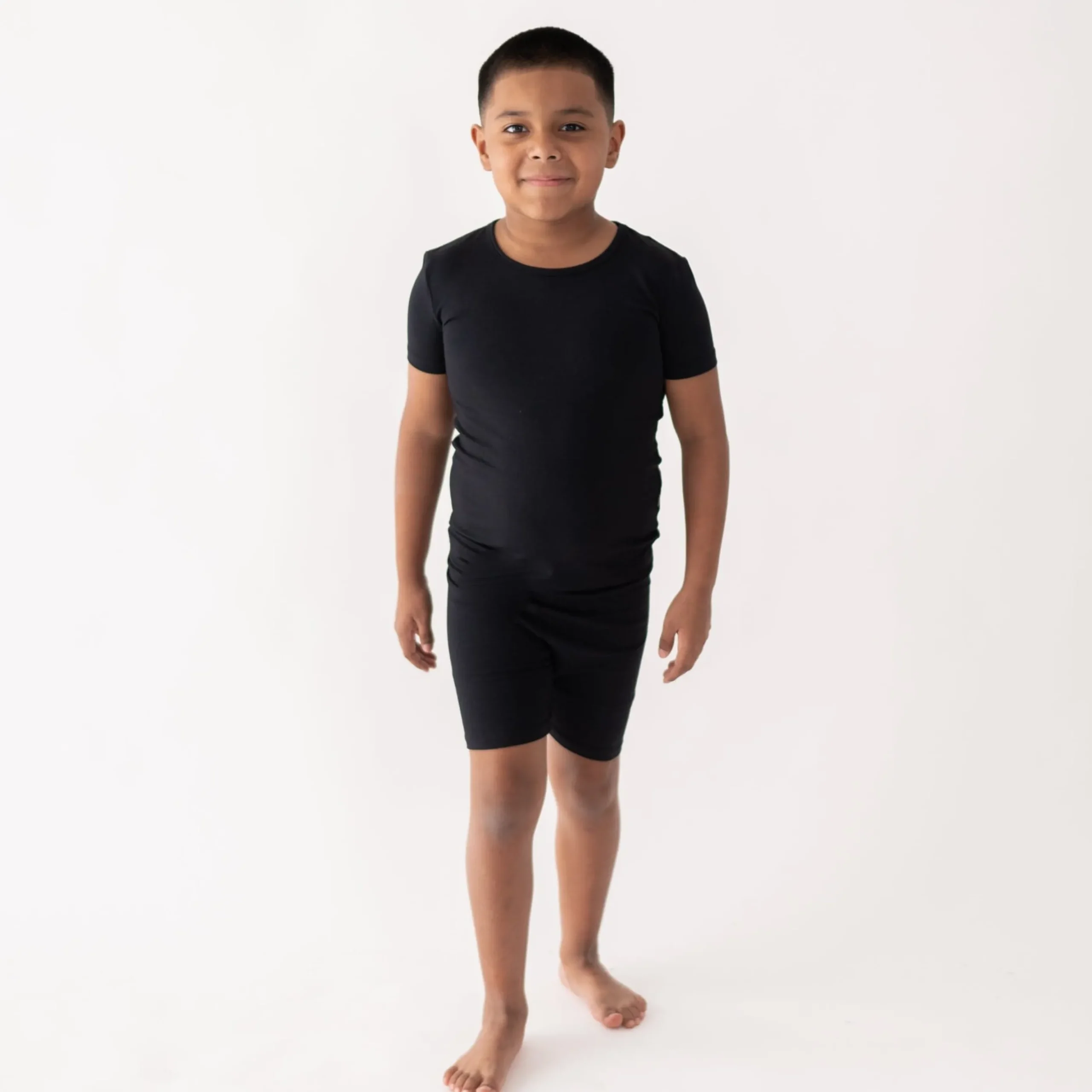 Short Sleeve Pajamas in Midnight