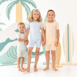 Short Sleeve Pajamas in Mist