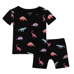 Short Sleeve Pajamas in Midnight Roar
