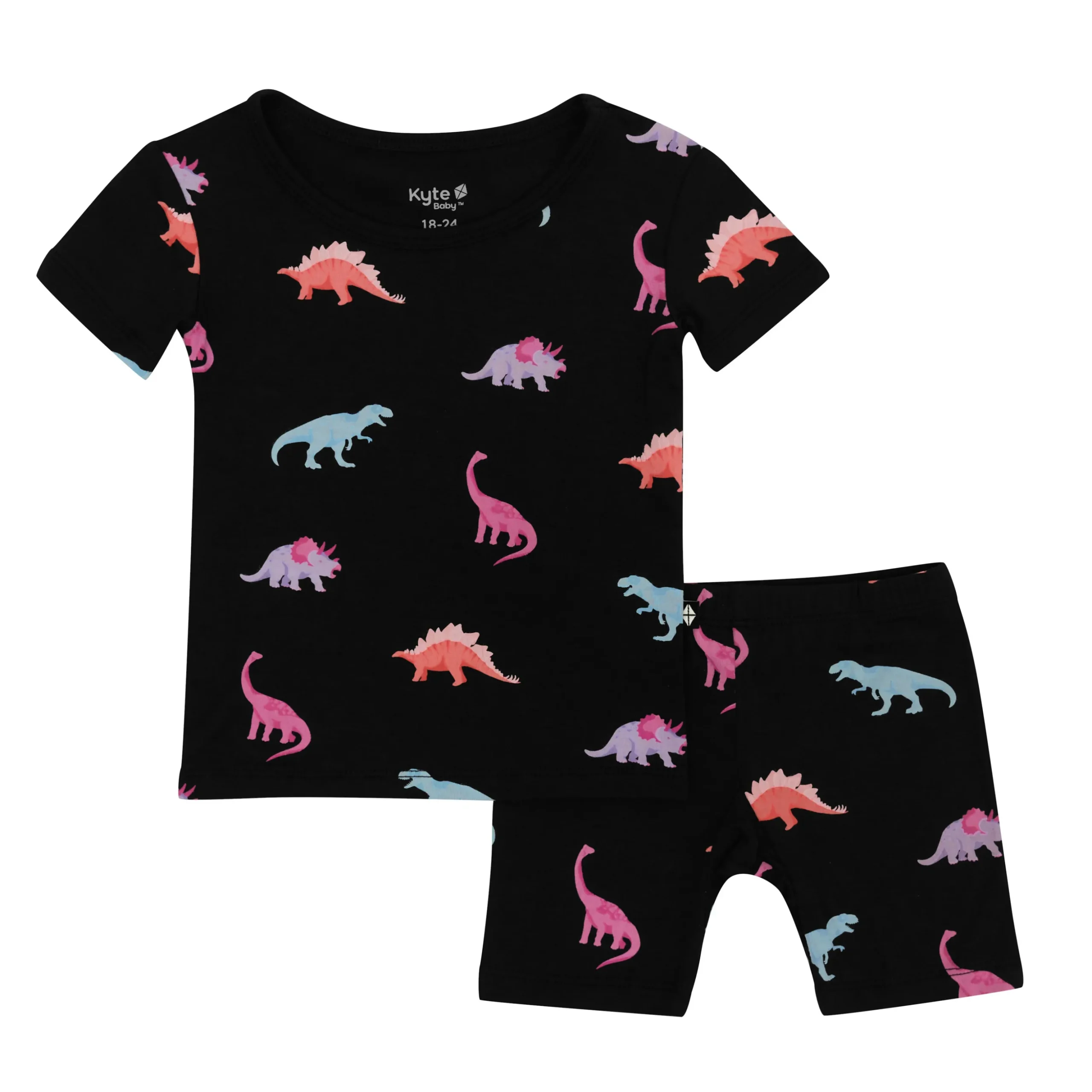 Short Sleeve Pajamas in Midnight Roar