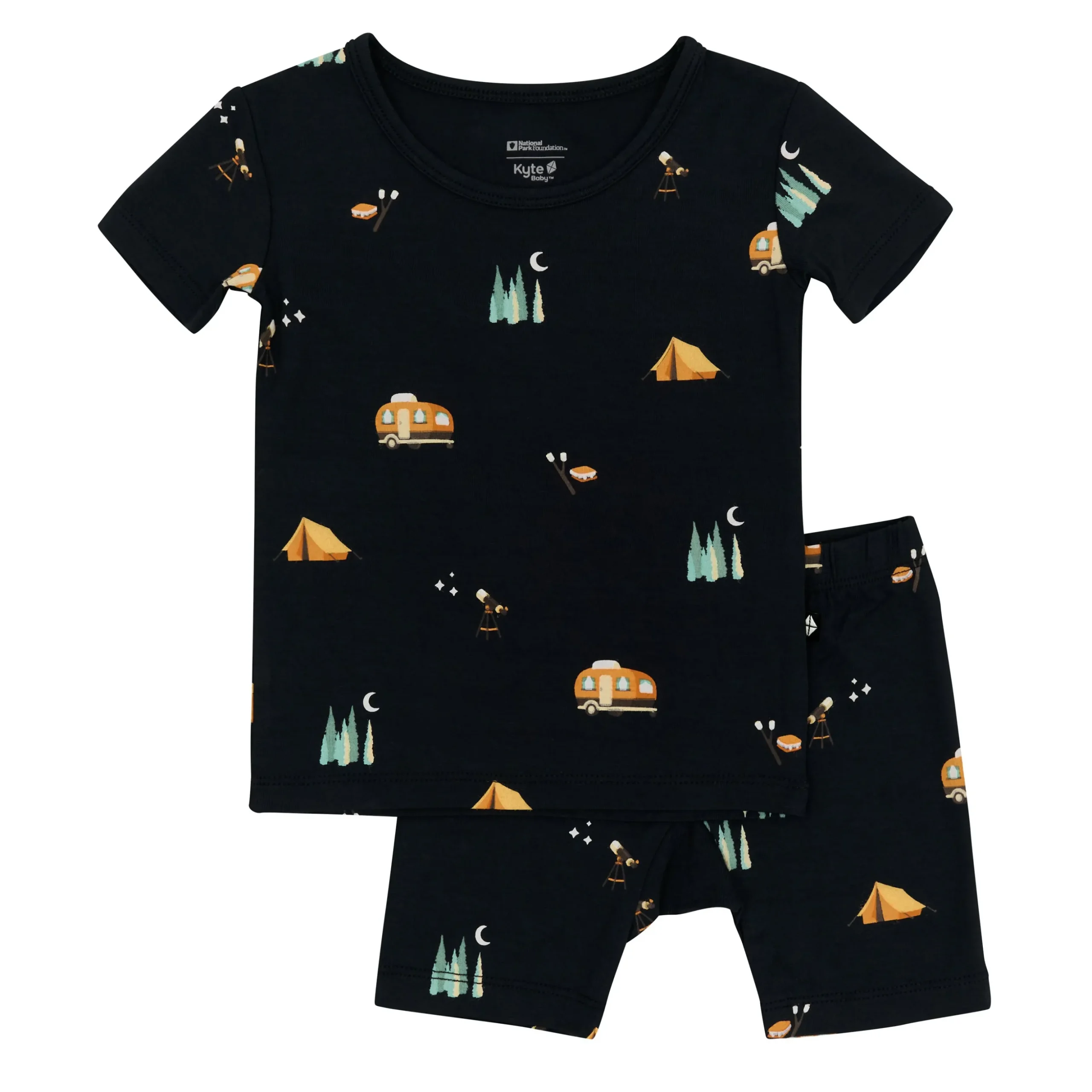 Short Sleeve Pajamas in Under the Stars