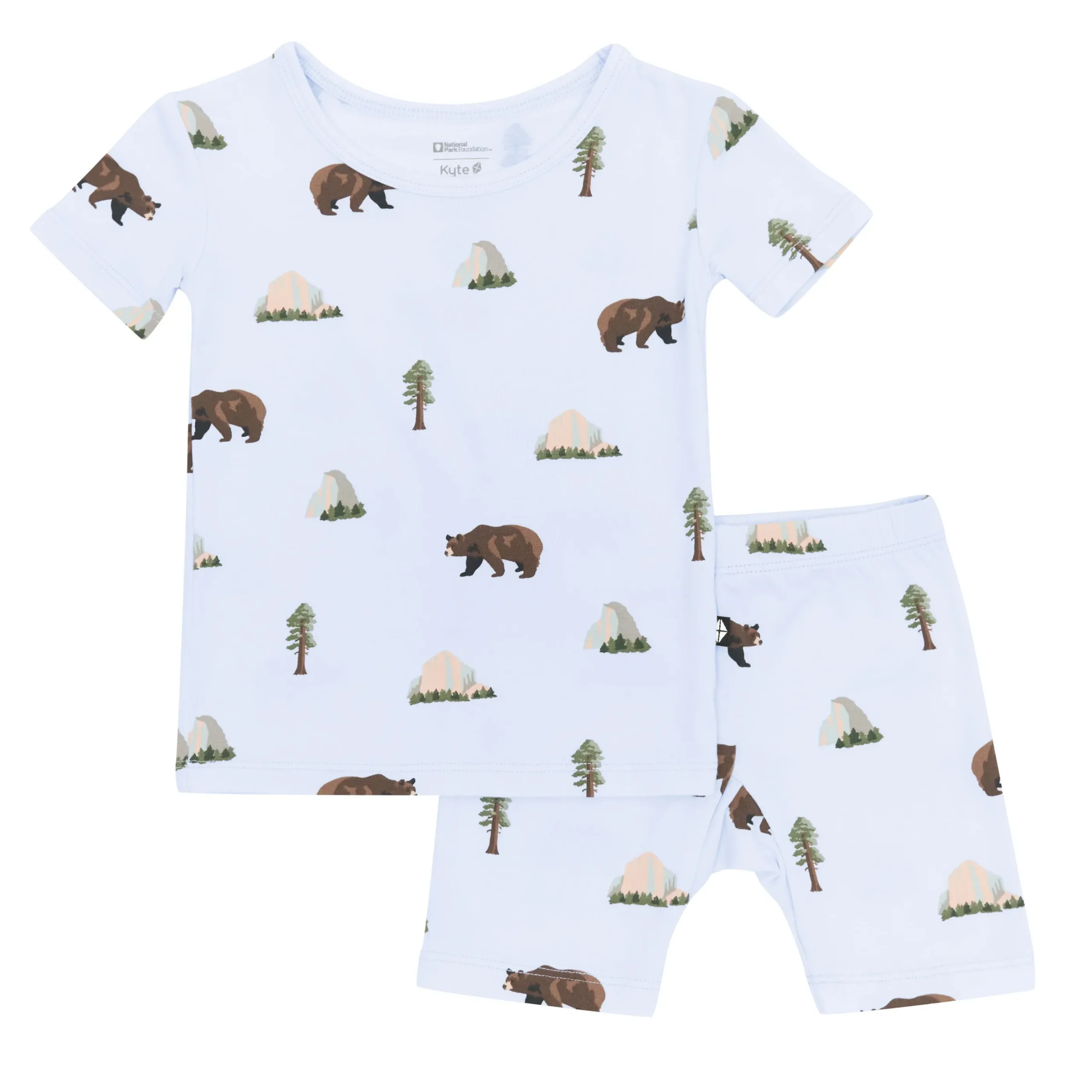 Short Sleeve Pajamas in Yosemite