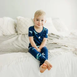 Short Sleeve with Pants Pajamas in Humpback