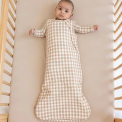 Sleep Bag in Gingham Bisque 1.0