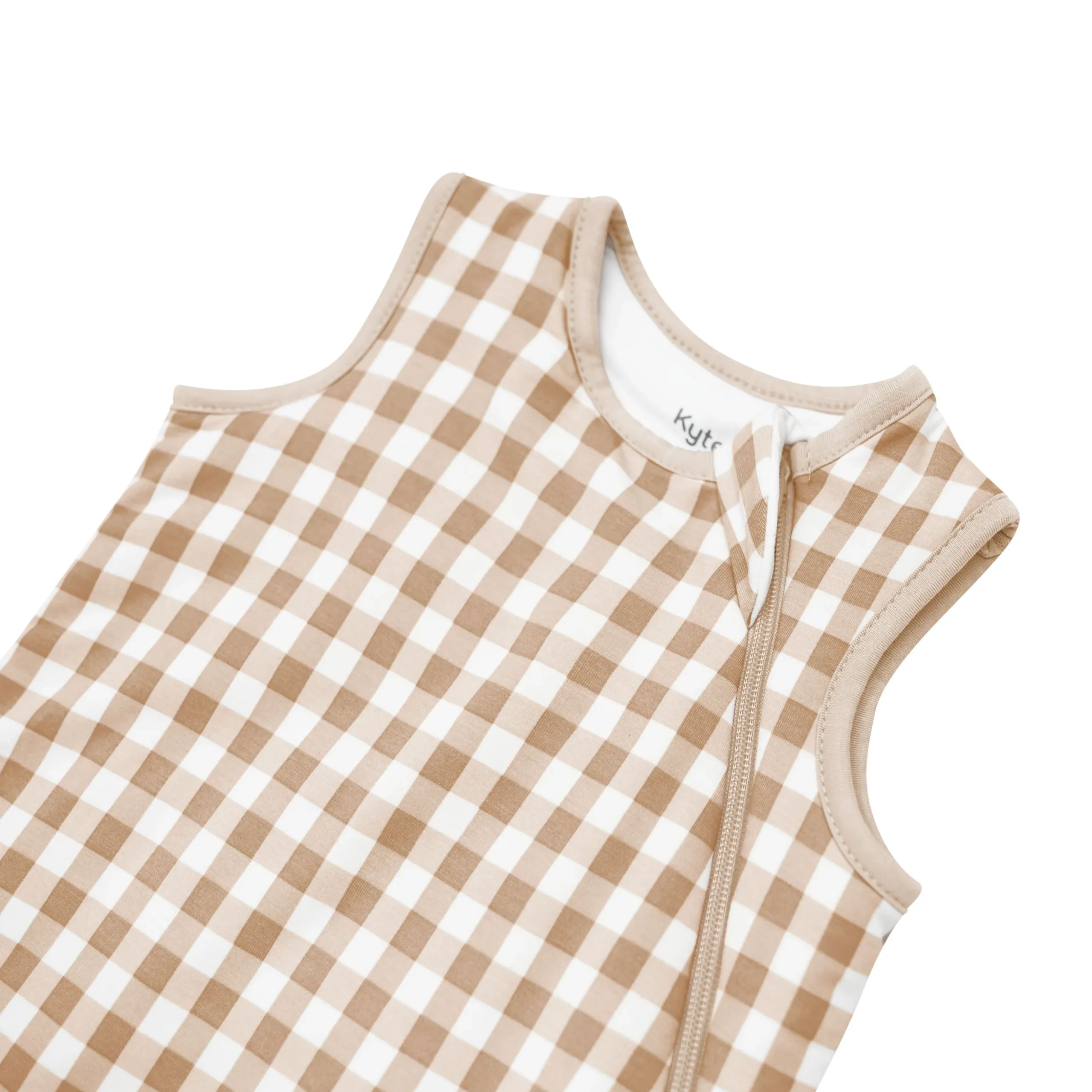 Sleep Bag in Gingham Bisque 1.0