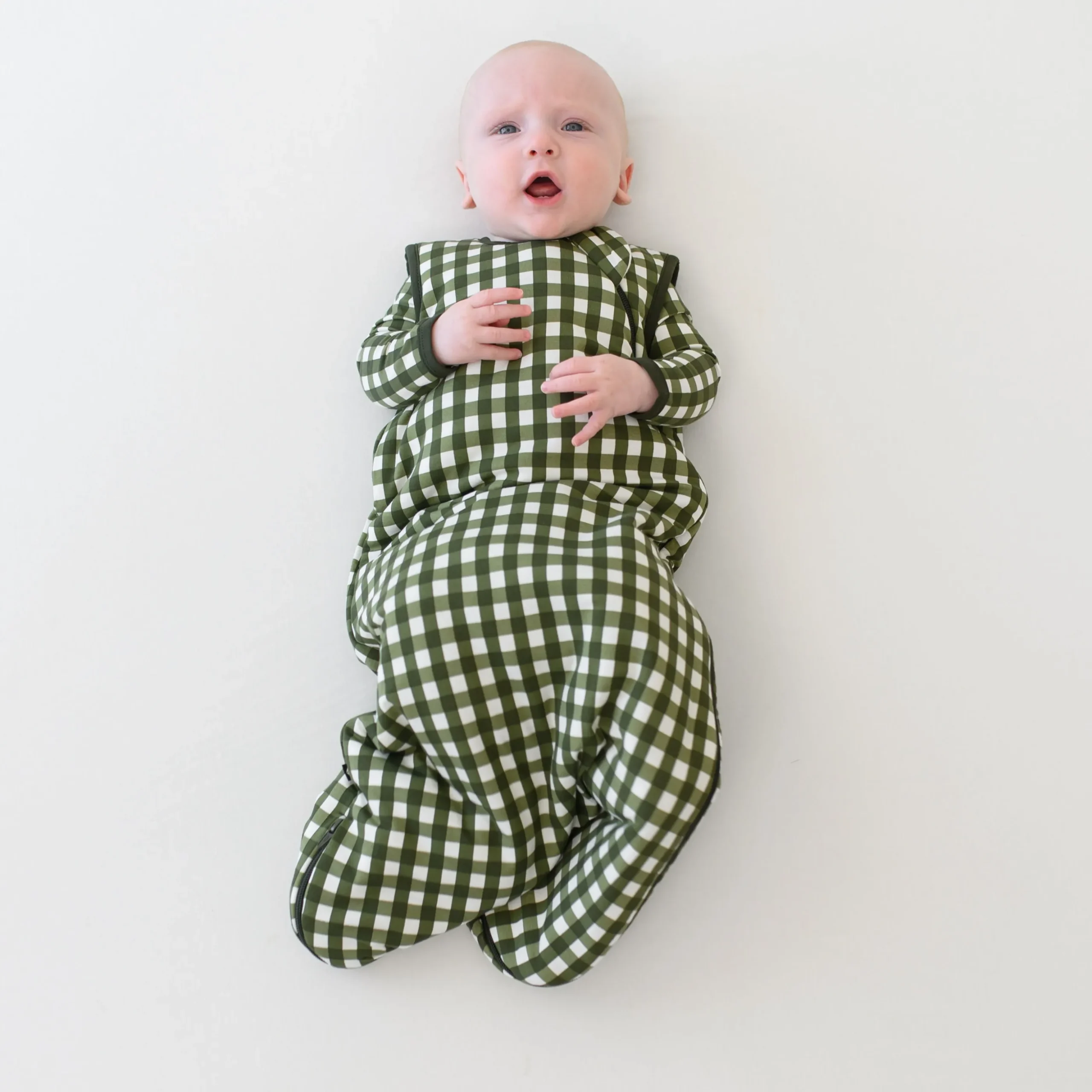 Sleep Bag in Gingham Fir 1.0