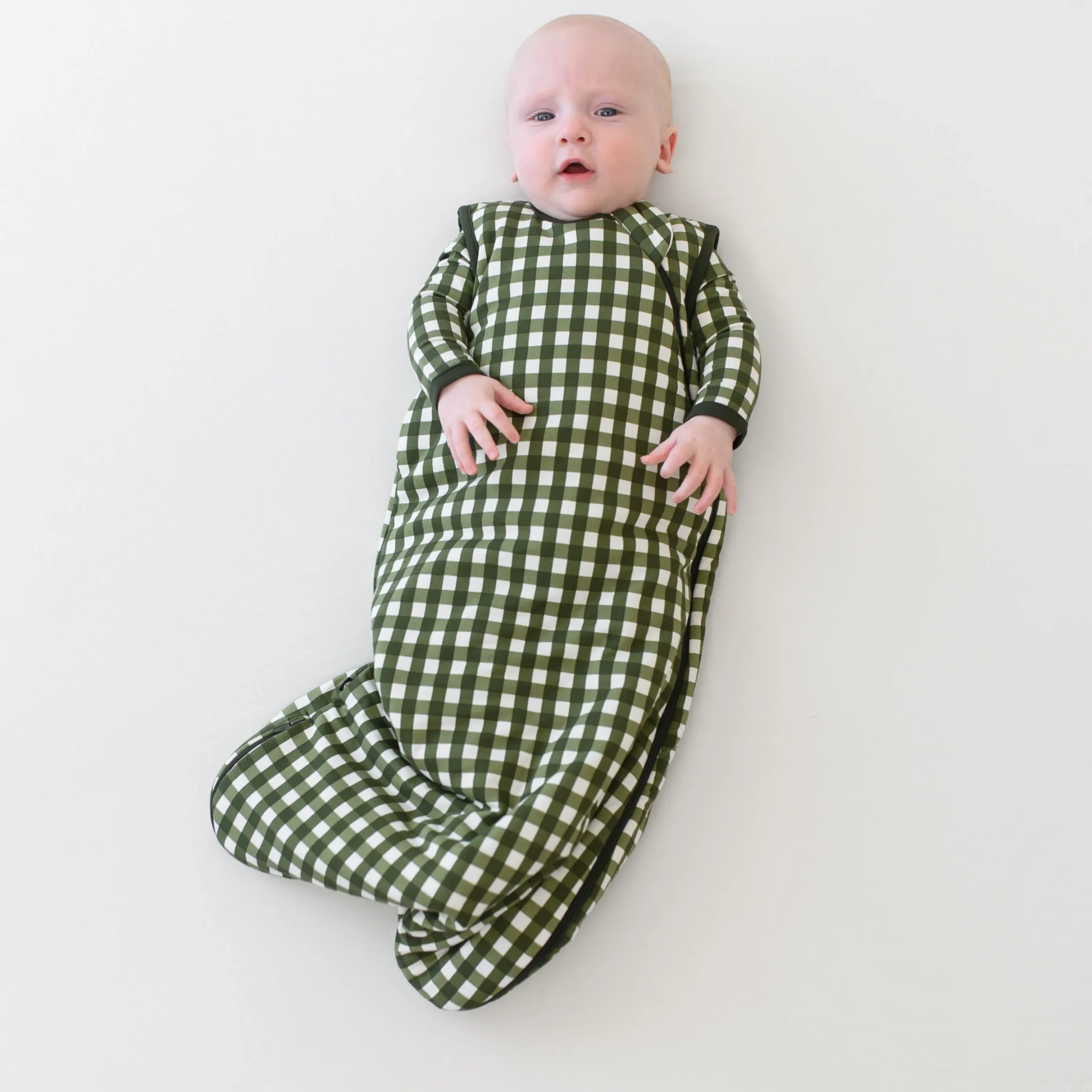 Sleep Bag in Gingham Fir 1.0