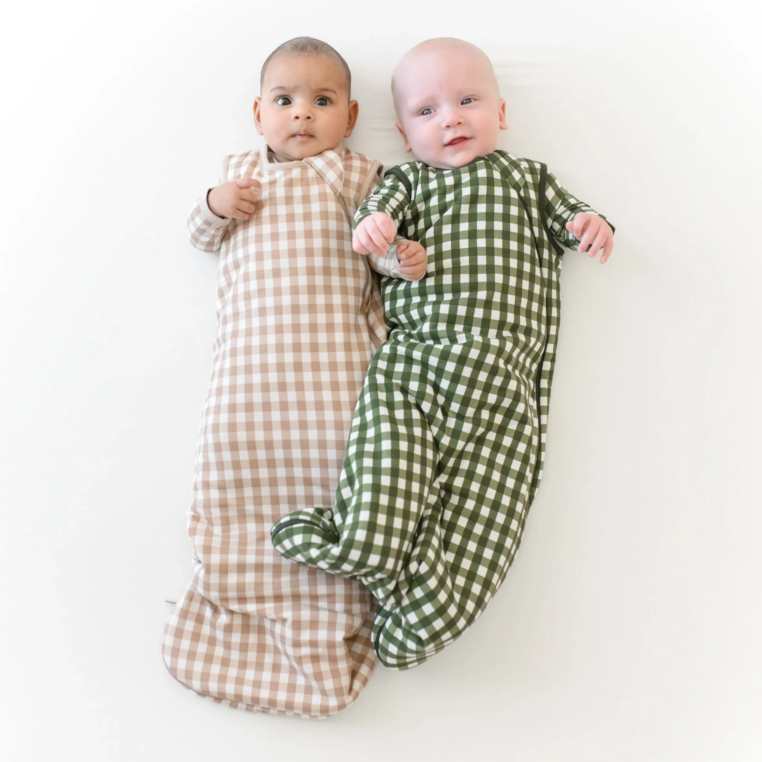 Sleep Bag in Gingham Fir 1.0