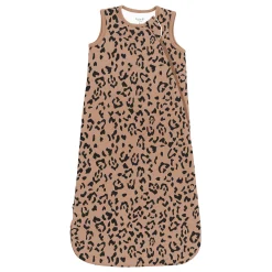 Sleep Bag in Latte Leopard 1.0
