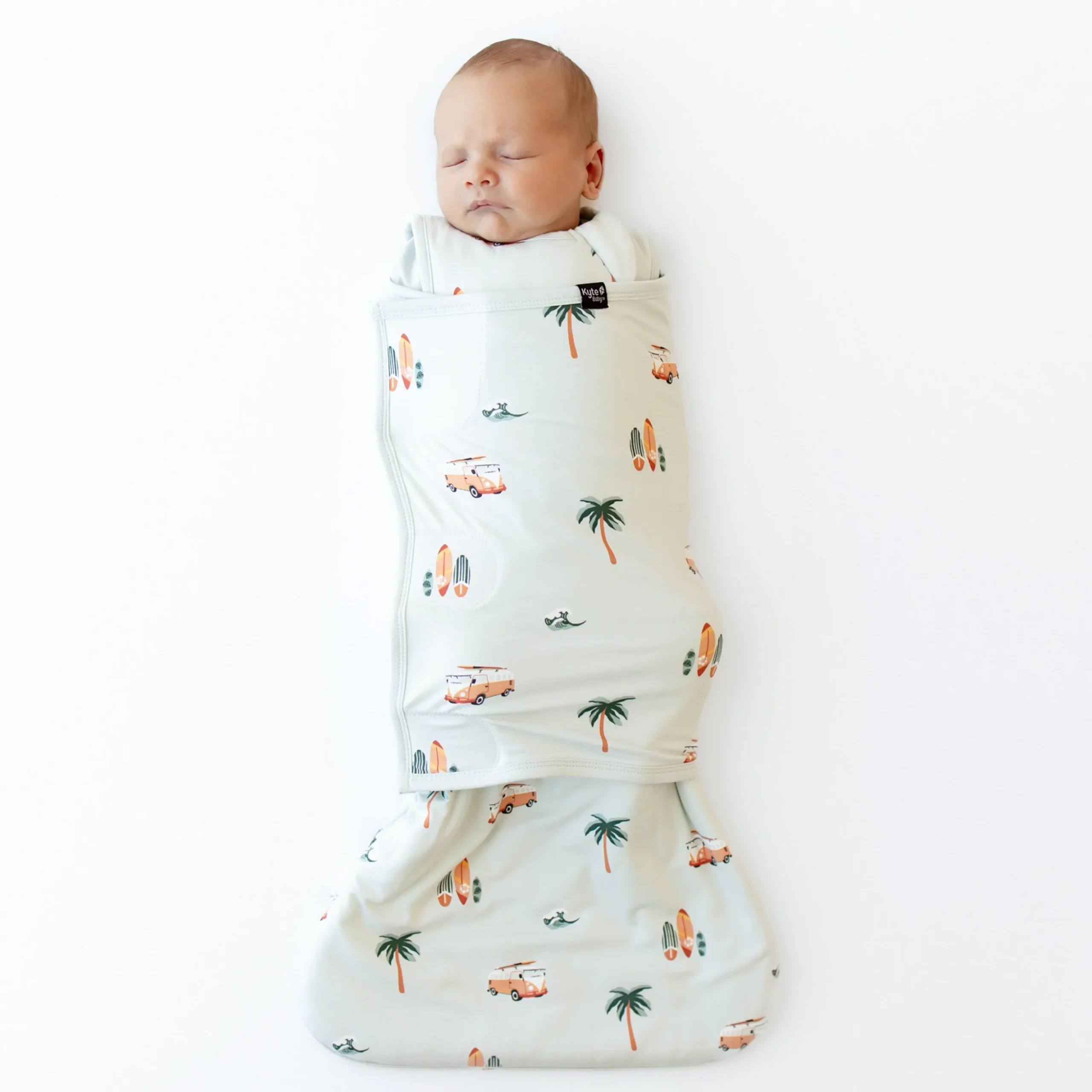 Sleep Bag Swaddler in Dew Surf 1.0