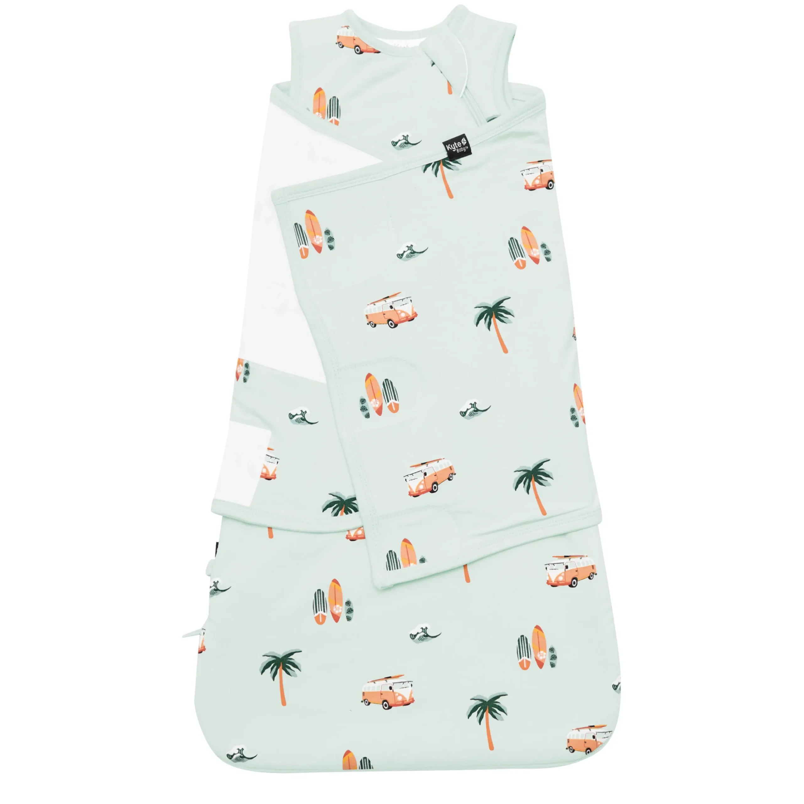 Sleep Bag Swaddler in Dew Surf 1.0