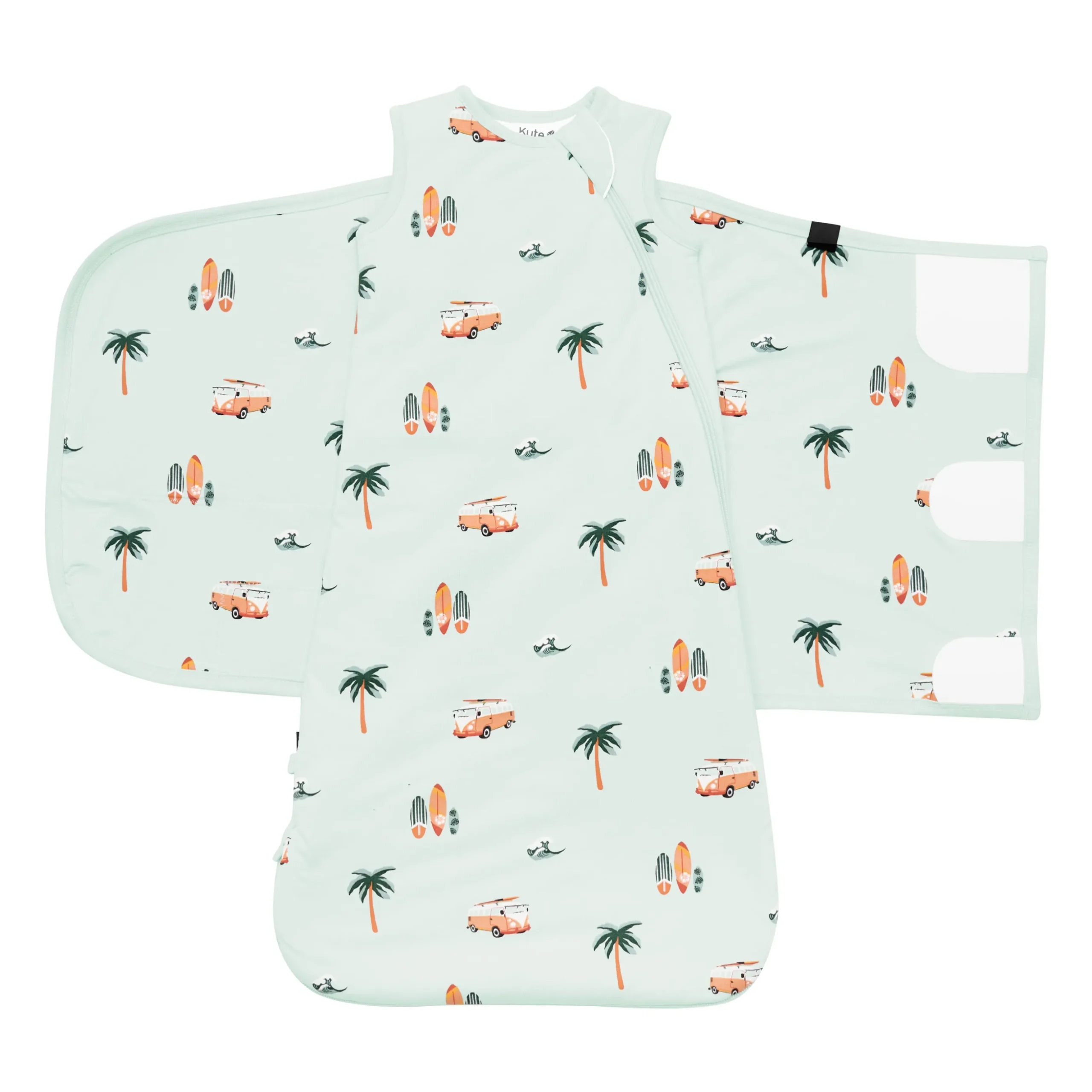Sleep Bag Swaddler in Dew Surf 1.0