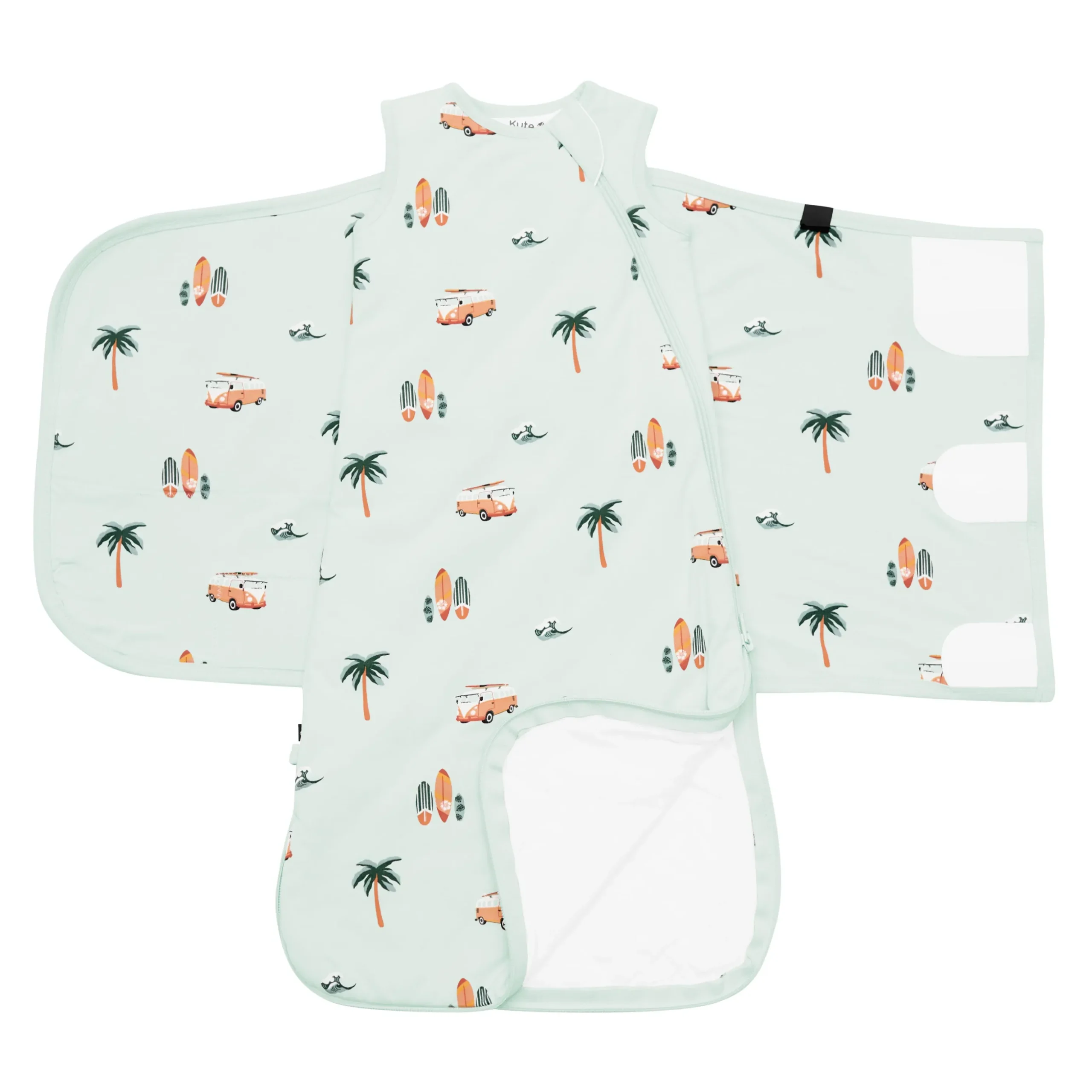 Sleep Bag Swaddler in Dew Surf 1.0