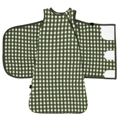Sleep Bag Swaddler in Gingham Fir 1.0