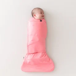 Sleep Bag Swaddler in Guava 1.0
