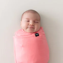 Sleep Bag Swaddler in Guava 1.0
