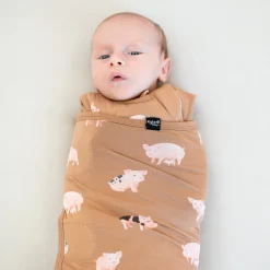 Sleep Bag Swaddler in Pig 1.0