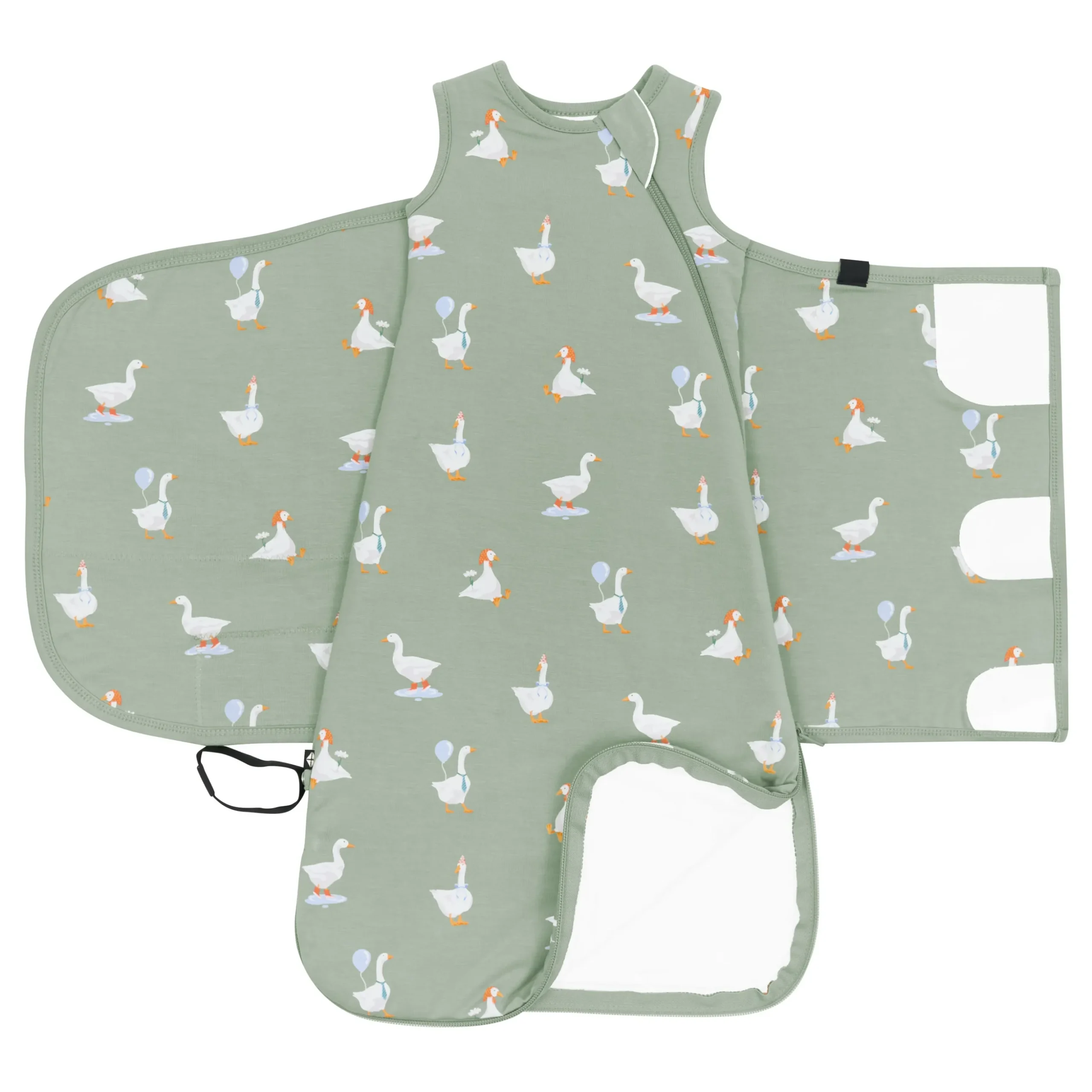 Sleep Bag Swaddler in Silly Goose 1.0