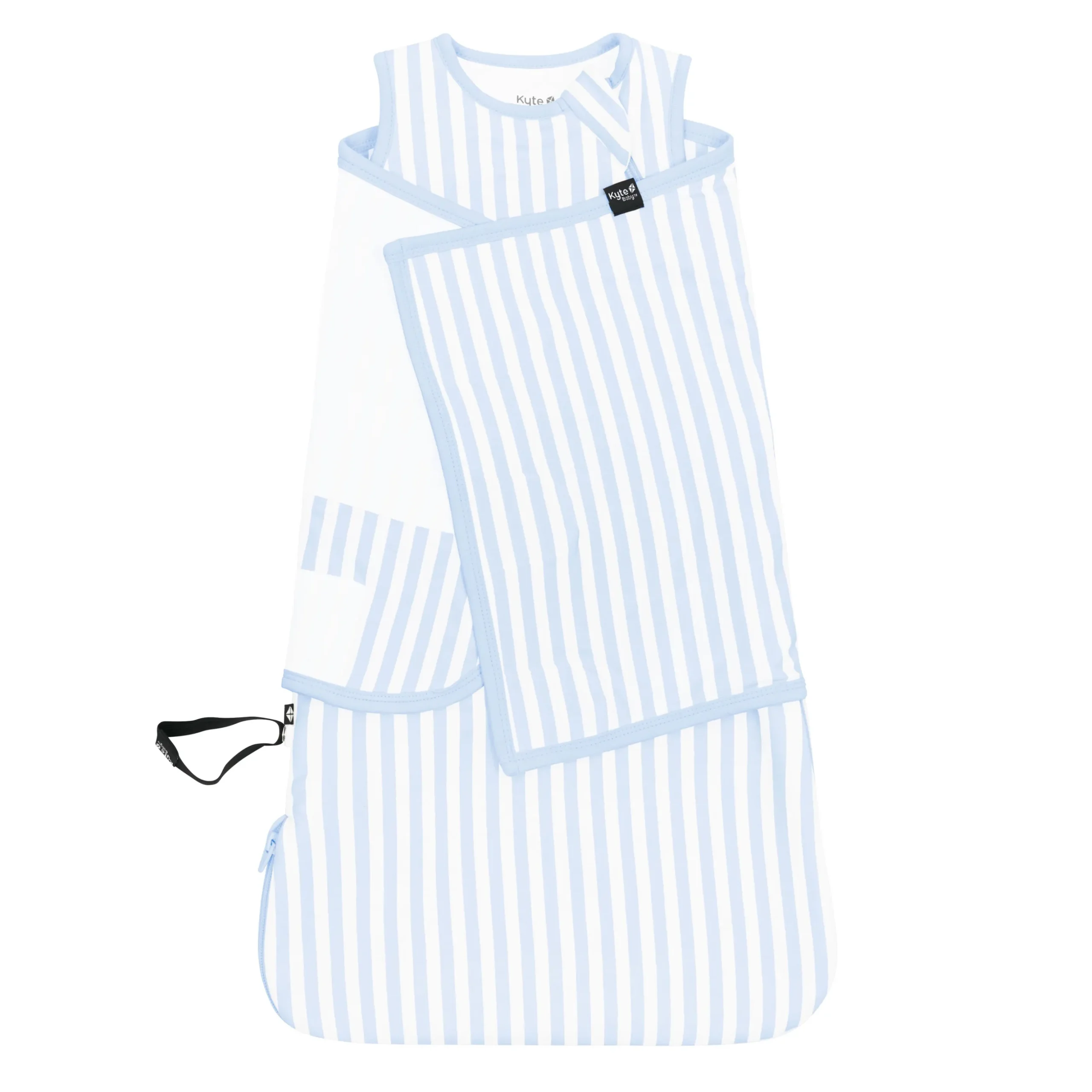 Sleep Bag Swaddler in Small Mist Stripe 1.0