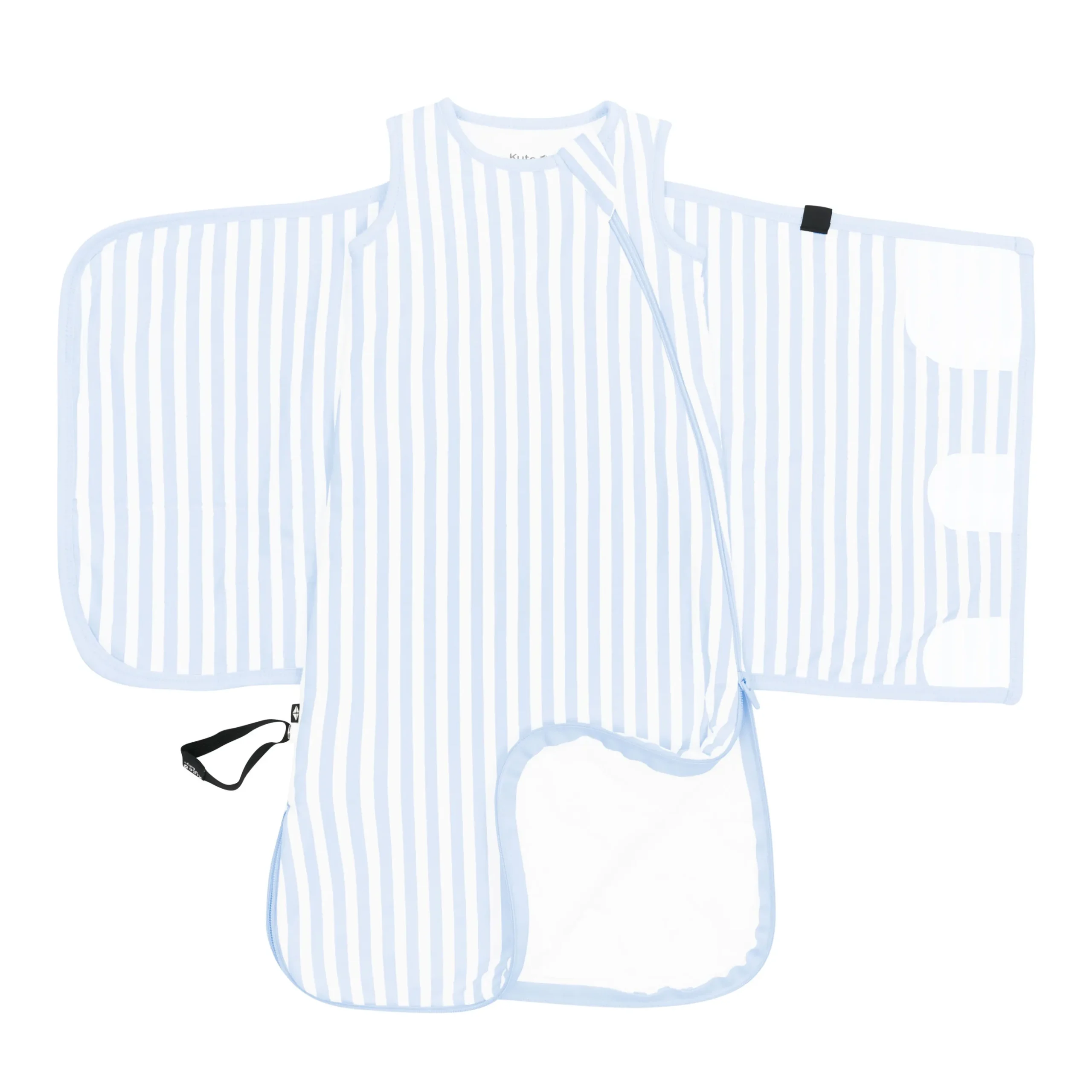 Sleep Bag Swaddler in Small Mist Stripe 1.0