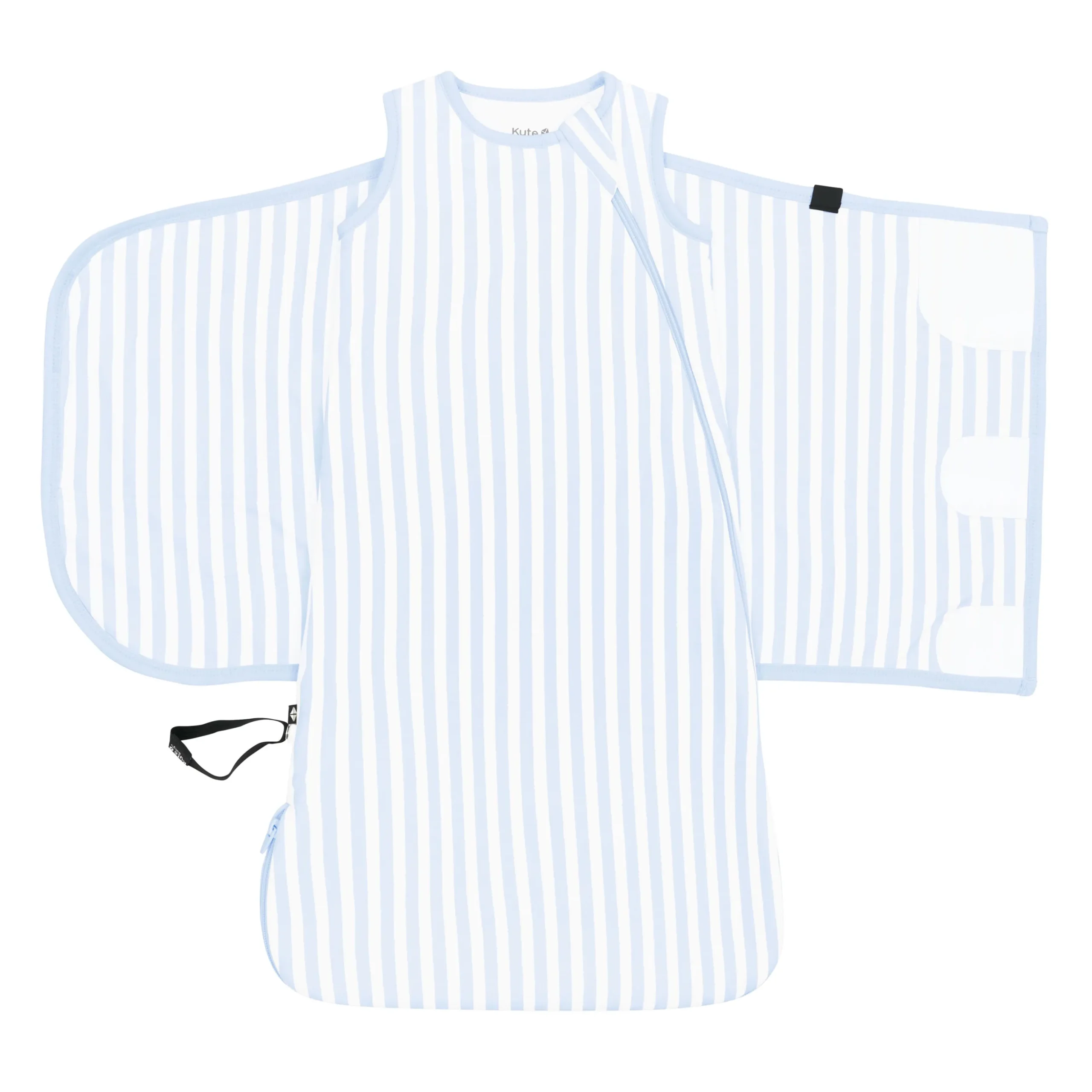 Sleep Bag Swaddler in Small Mist Stripe 1.0