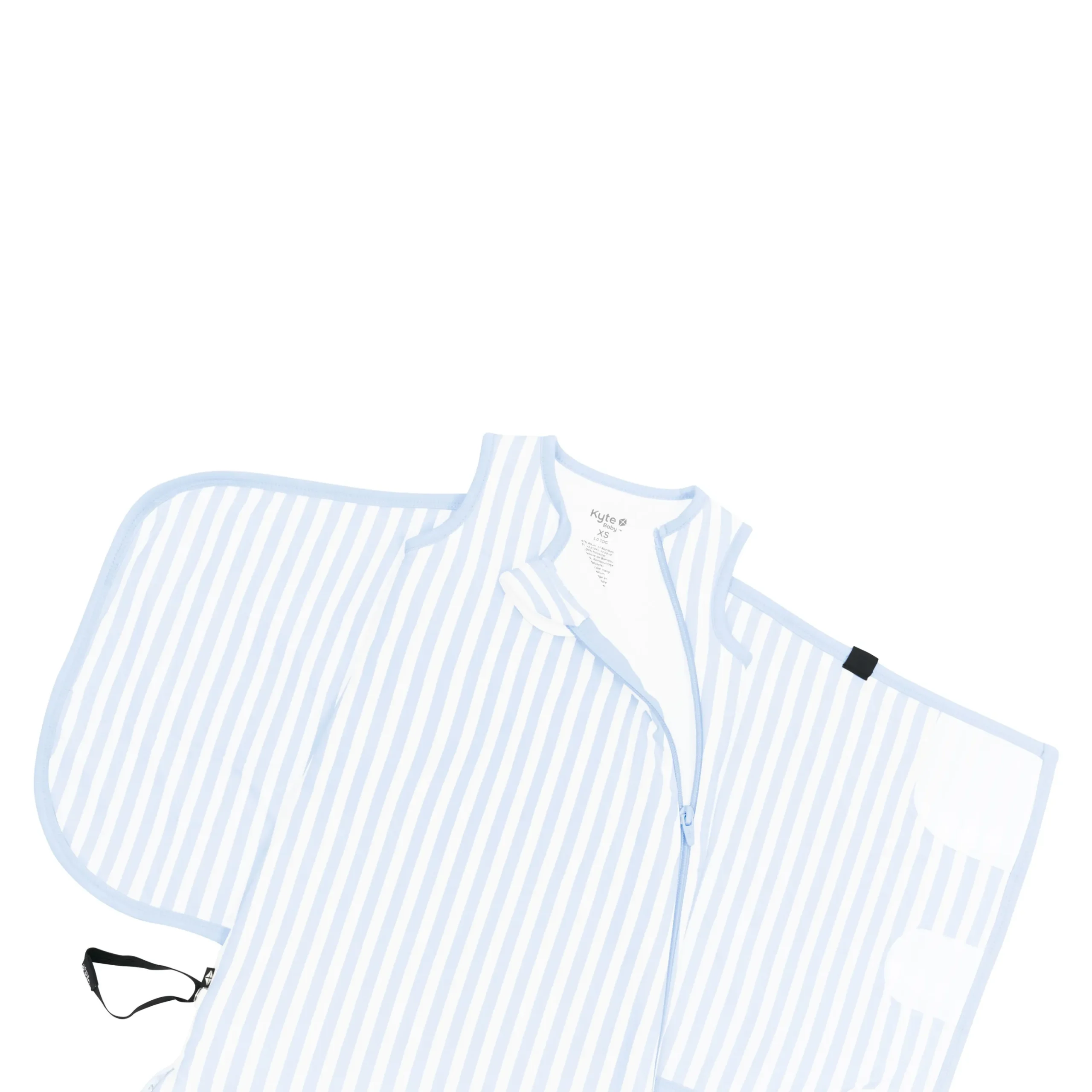 Sleep Bag Swaddler in Small Mist Stripe 1.0