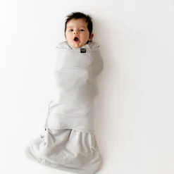 Sleep Bag Swaddler in Storm 1.0