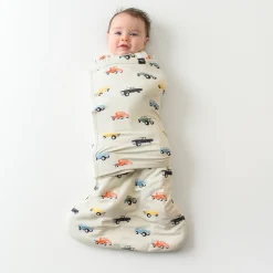Sleep Bag Swaddler in Vintage Truck 1.0