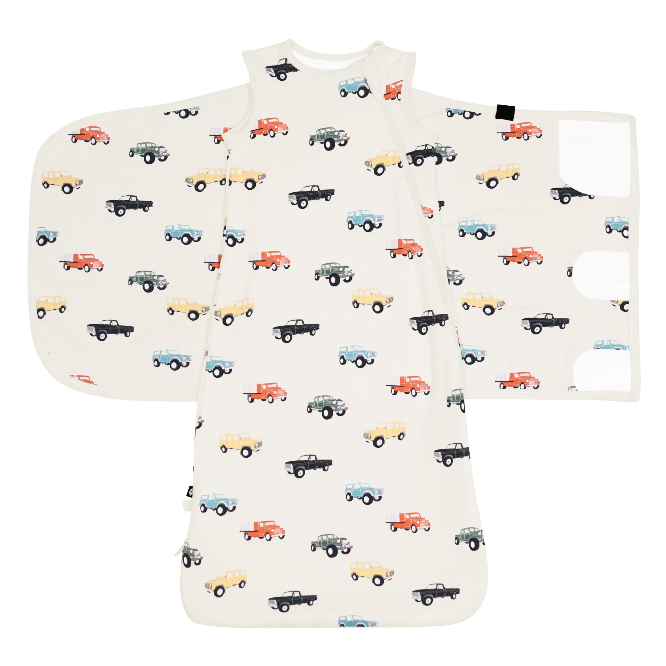 Sleep Bag Swaddler in Vintage Truck 0.5