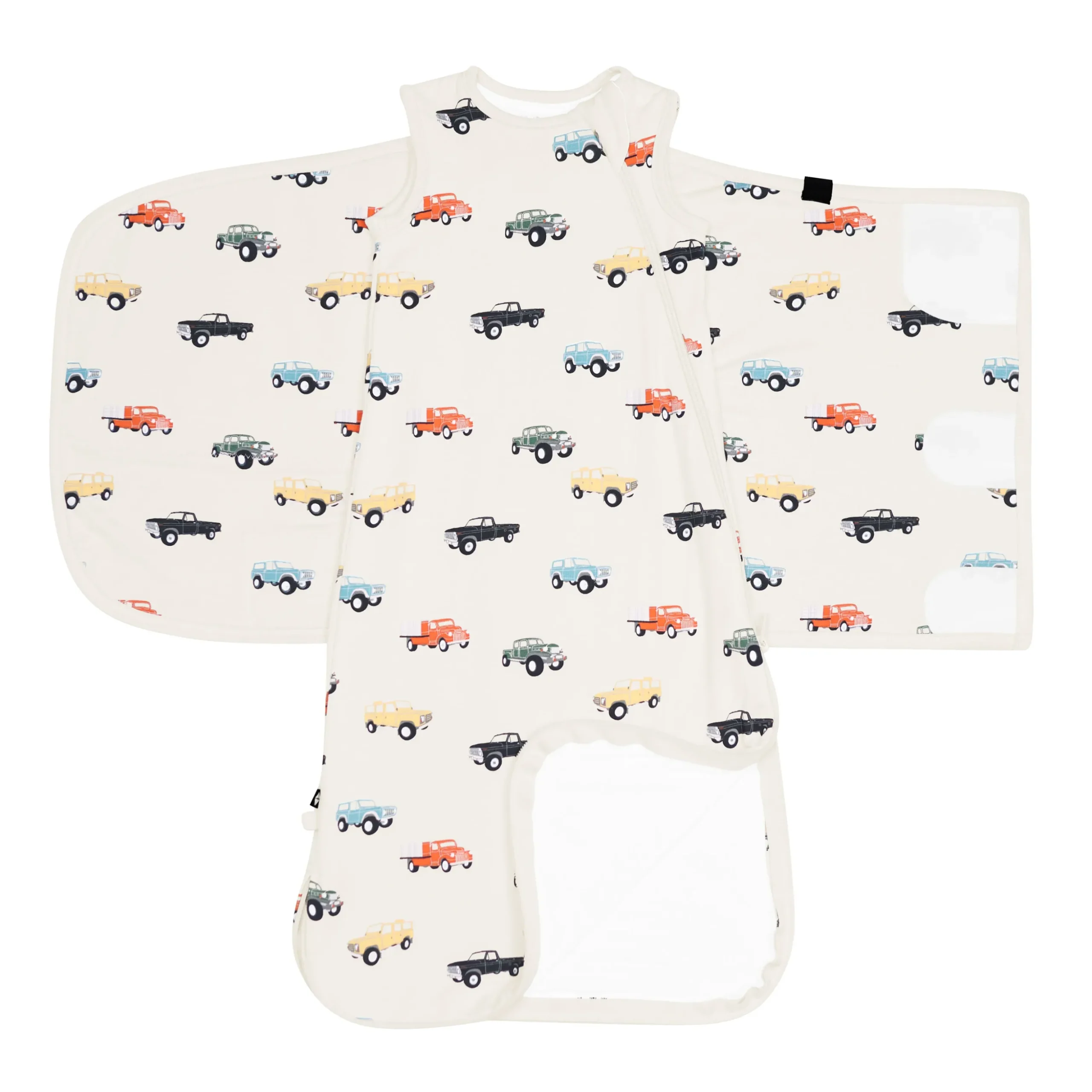 Sleep Bag Swaddler in Vintage Truck 0.5