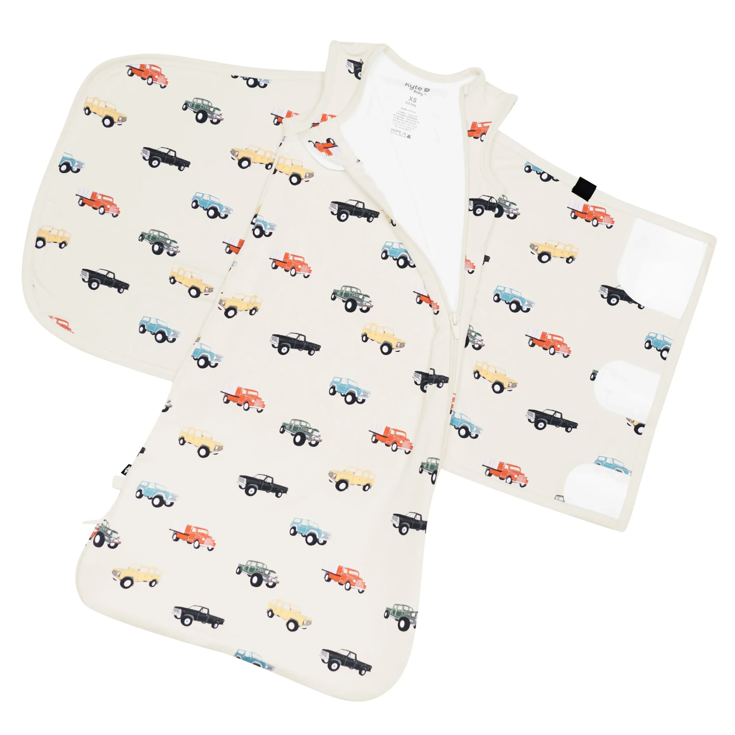 Sleep Bag Swaddler in Vintage Truck 0.5