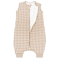 Sleep Bag Walker in Gingham Bisque 1.0