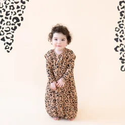 Sleep Bag Walker in Latte Leopard 1.0