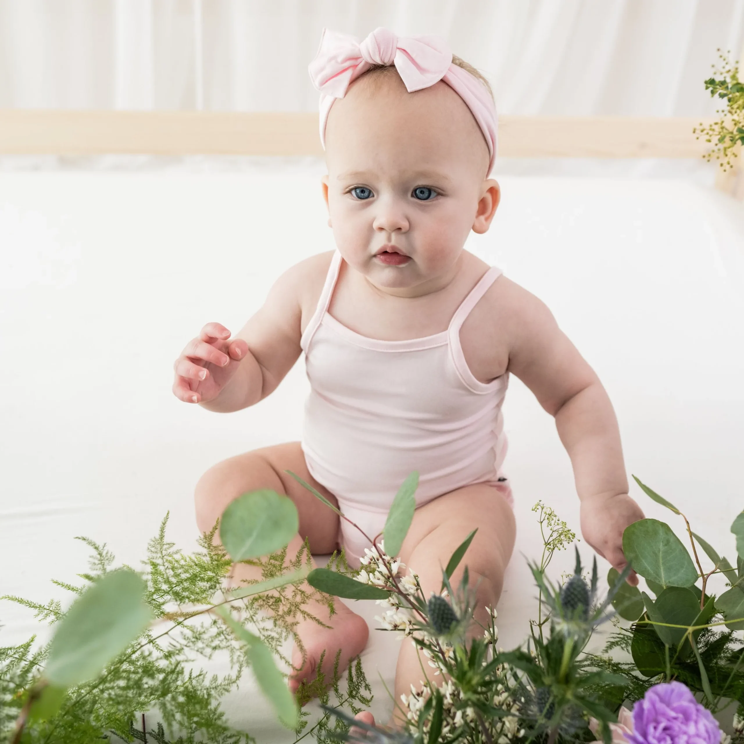 Spaghetti Strap Leotard in Sakura