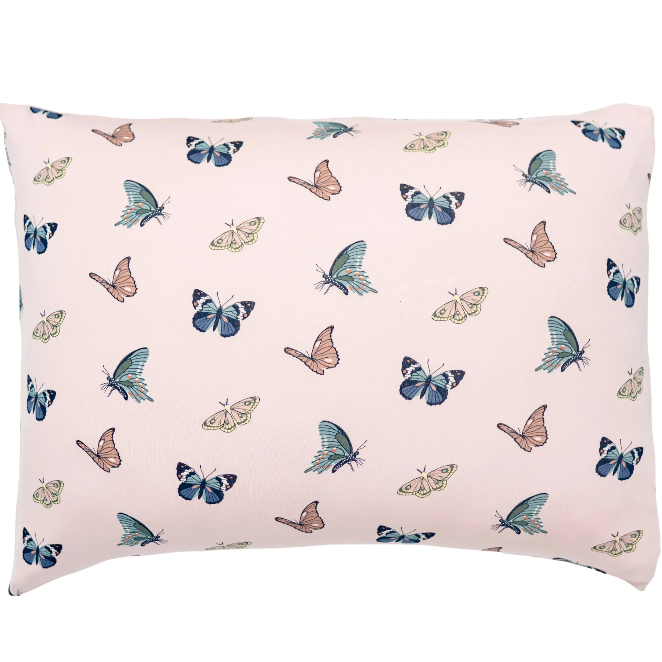 Standard Pillowcase in Blush Butterfly