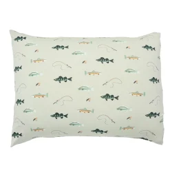 Standard Pillowcase in Fishing