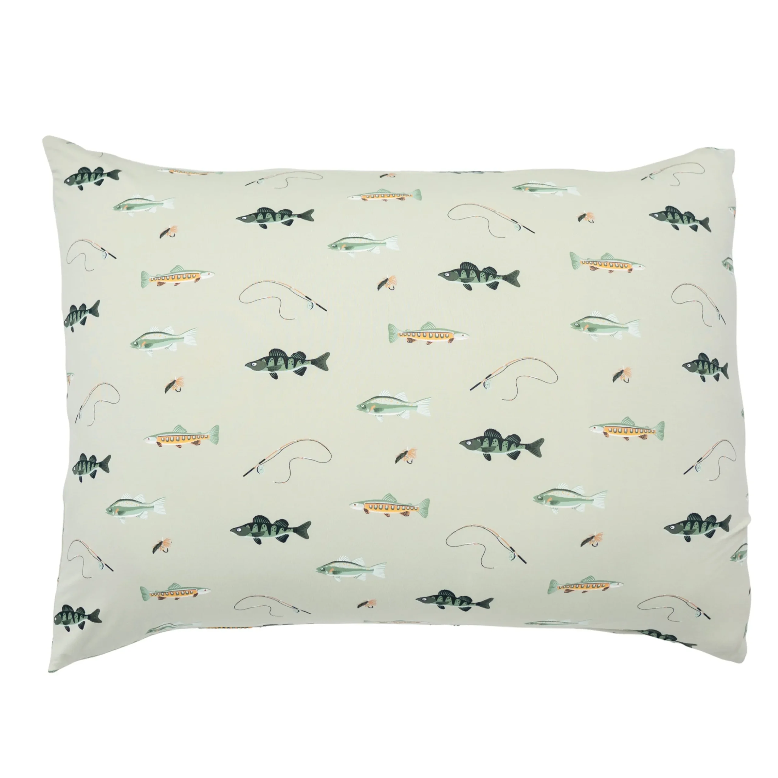 Standard Pillowcase in Fishing